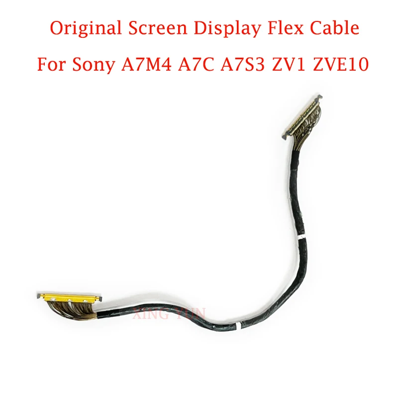 

Для Sony A7M4 A7C A7S3 ZV1 ZVE10 ZVE1 ZV1F Гибкий ЖК-экран Кабель дисплея Ось вращения FPC Гибкие запасные части Оригинал