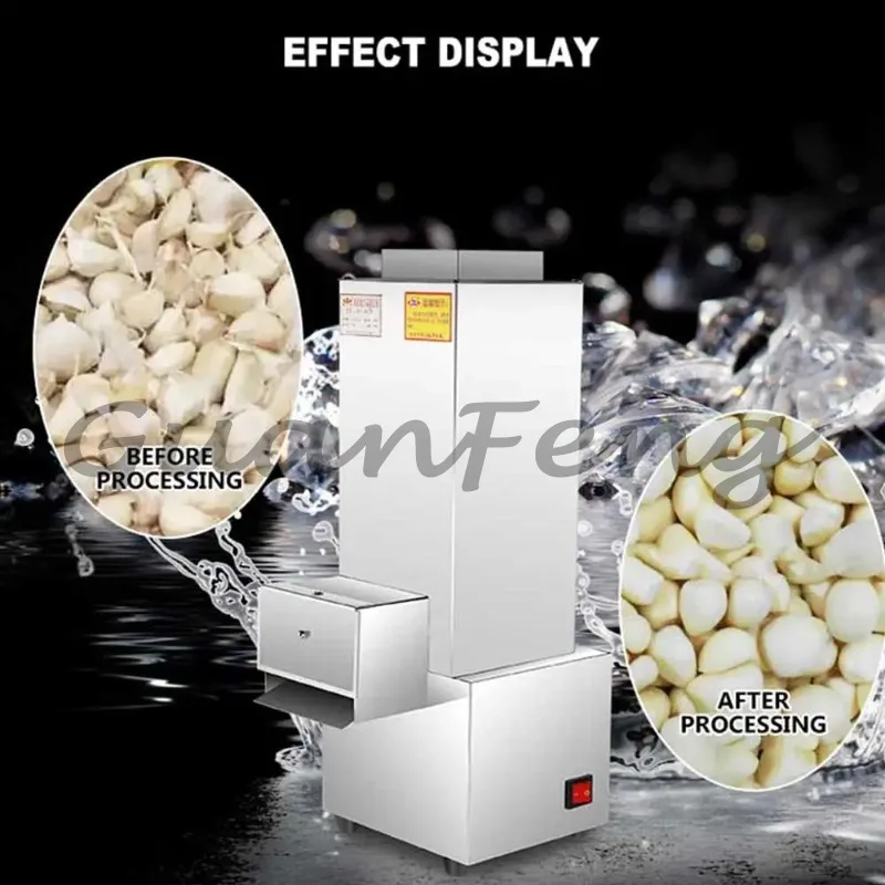 Automatic garlic peeling machine Mixing processing machine Electric garlic peeling machine Stainless steel