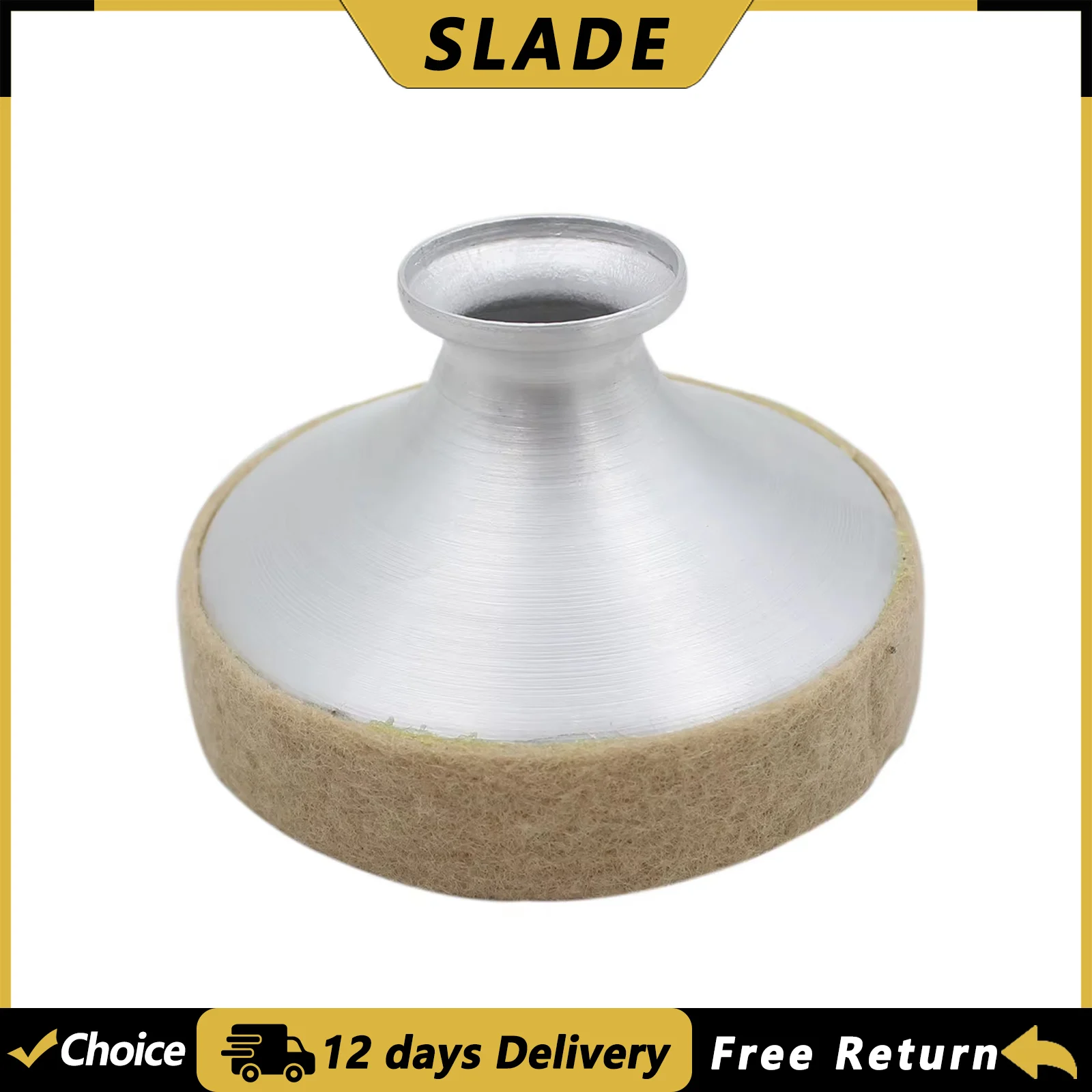SLADE Saxophon-Schalldämpfer aus Aluminiumlegierung für Alt-, Tenor- und Sopransaxophon, Holzblasinstrumente, Teile & Zubehör