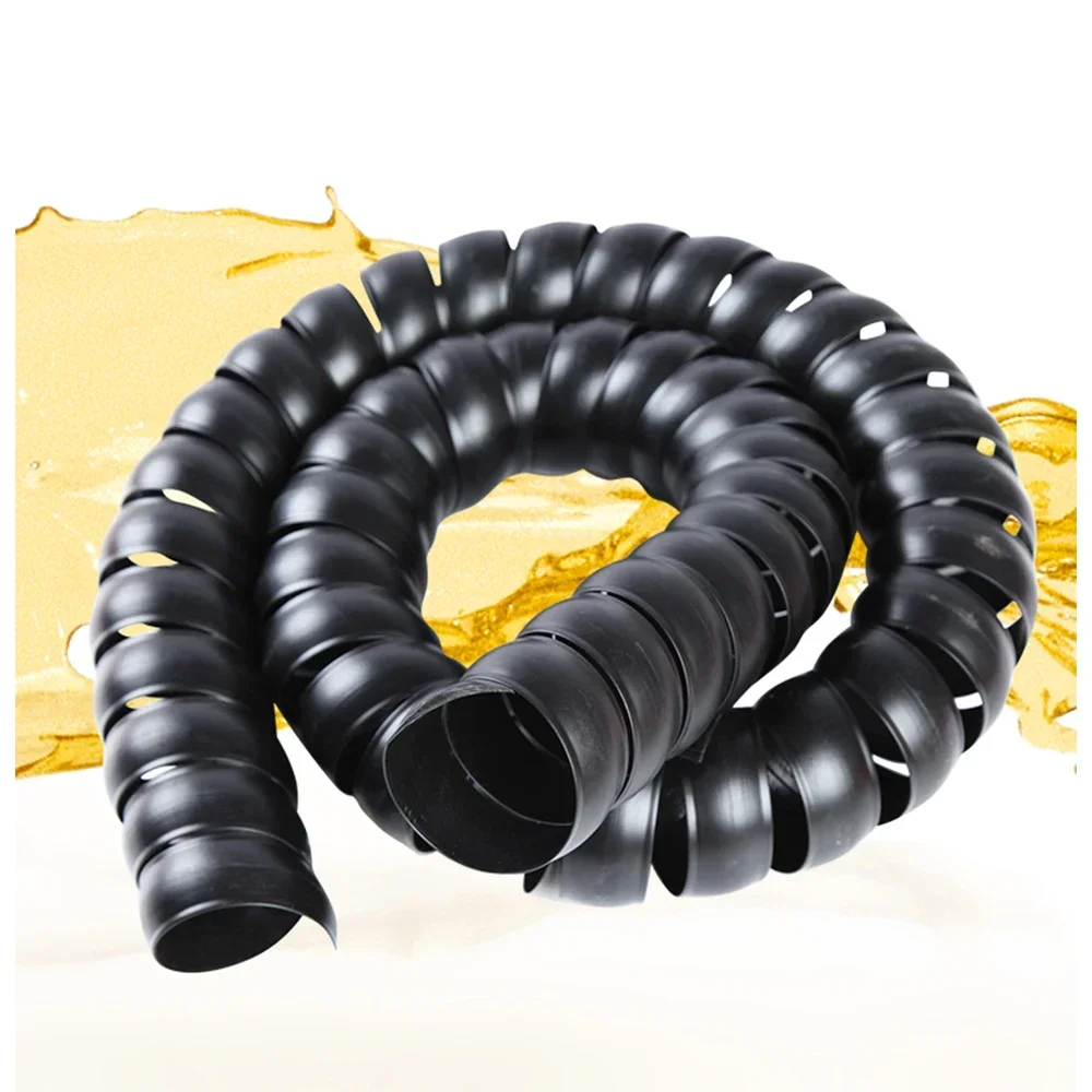 1/2/3 Meter Cable Wire Protector Cable Organizer Management Pipe Flexible Wire Wrap Line Coiled Tube Office Cord Sleeve Cover