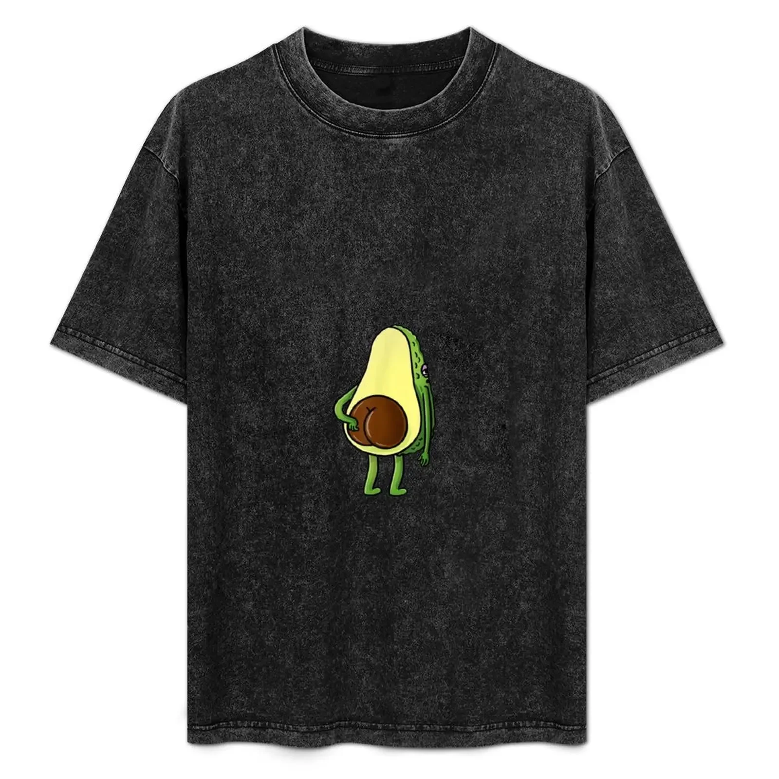 

Avocado Butt Avocado Lover T-Shirt croswit shirt man oversized graphic tee graphic t shirts mens white t shirts