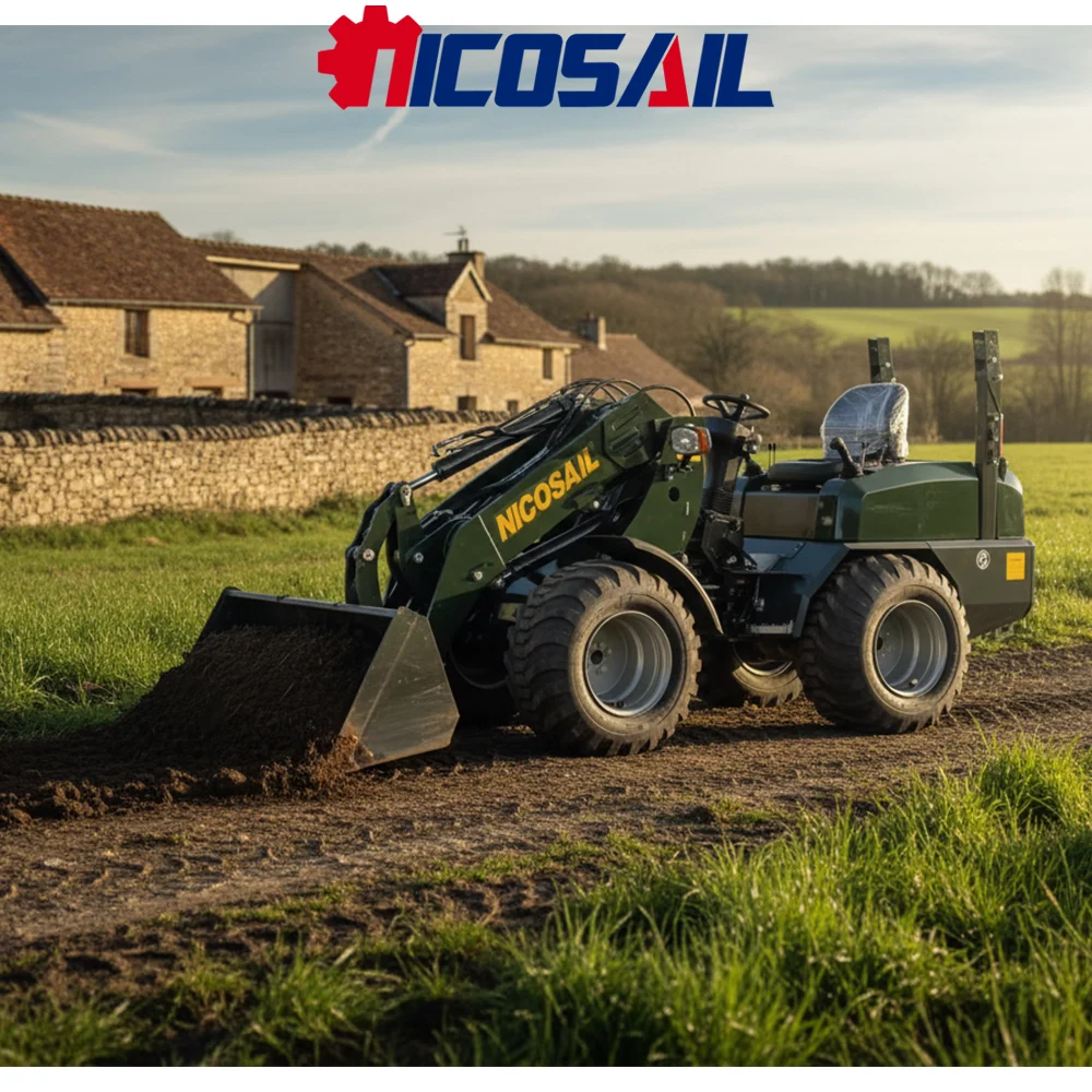 KZL918 Compact Telescopic Loader Euro 5 CE Certified Hydraulic Wheel Equipment Machine System