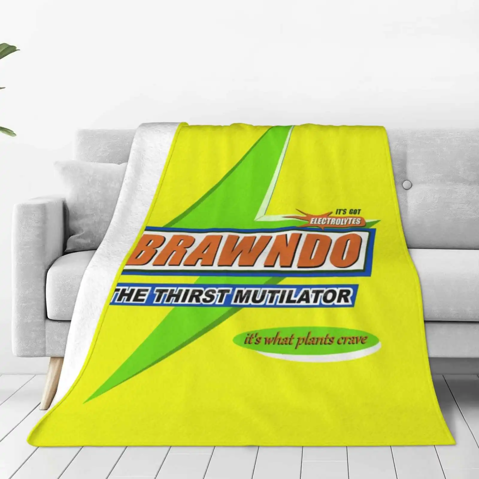 Brawndo More Latest Super Soft Warm Light Thin Blanket Brawndo Electrolytes