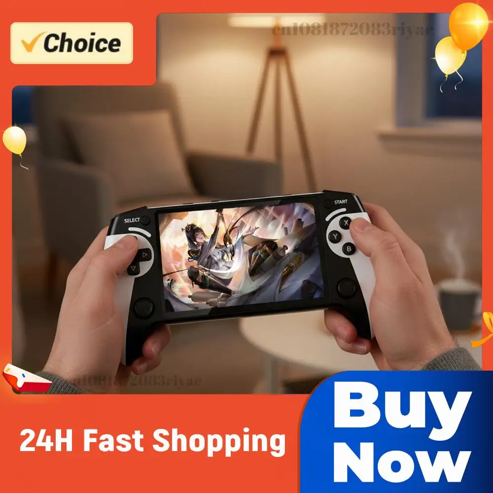 

Retro Gaming Console 5.5 Inch Screen Retro Handheld Video Game Console with 20000+ Games Game Player for Kids Adults