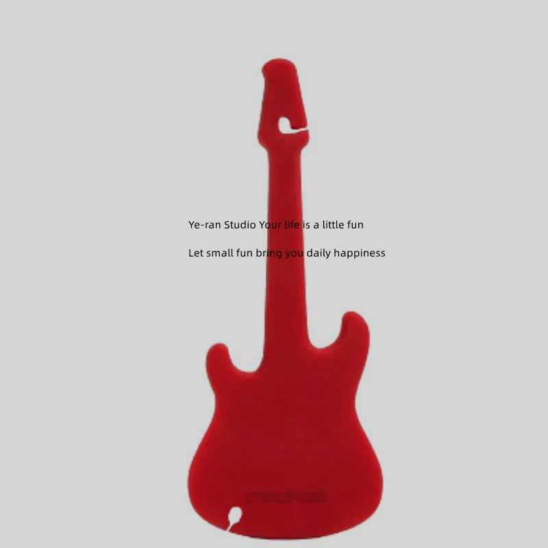 

Mobile Phone Charging Cable Data Cable Silicone Wire Winder Creative Guitar Modeling Carry Music Headphone Wire Organizer