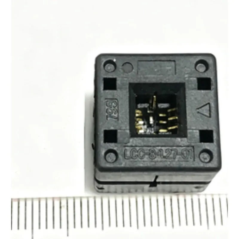 LCC8 IC Test Socket 1.27mm Pitch LCC-8 Burn in Socket