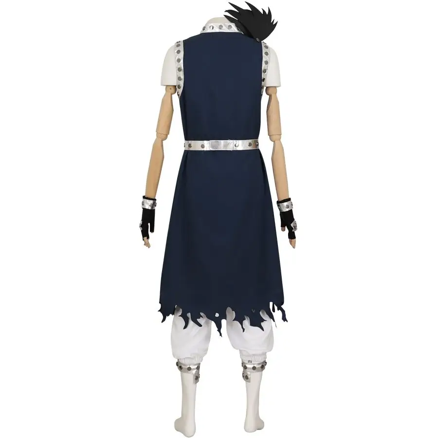 Anime Cosplay Gajeel Redfox Costume Adult Man Cos Outfits Halloween Party