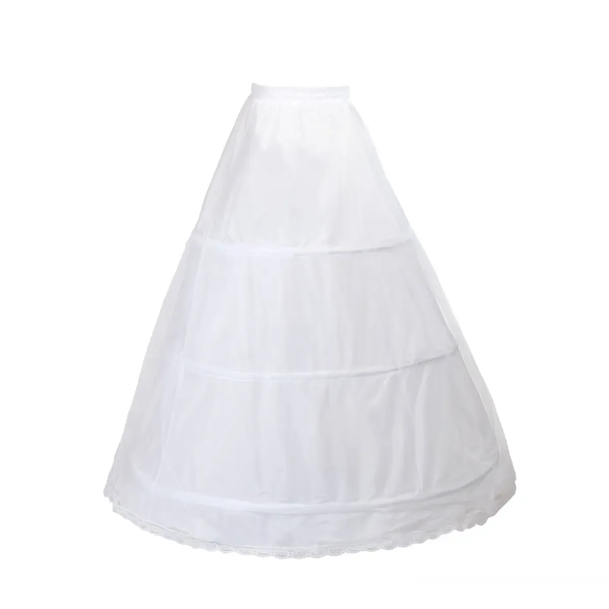 

3 Ring Adjustable Underskirt Petticoat Krinoline Available