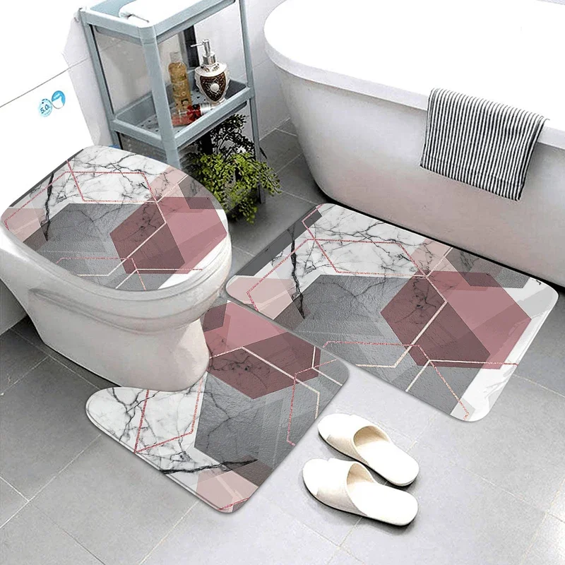 Soft Water Absorption Floor Mat Anti-slip Bathroom Door Mat Oval Shape Bath Mat 40*60/50*80/45*120cm Home Decor Floor Rug Carpet