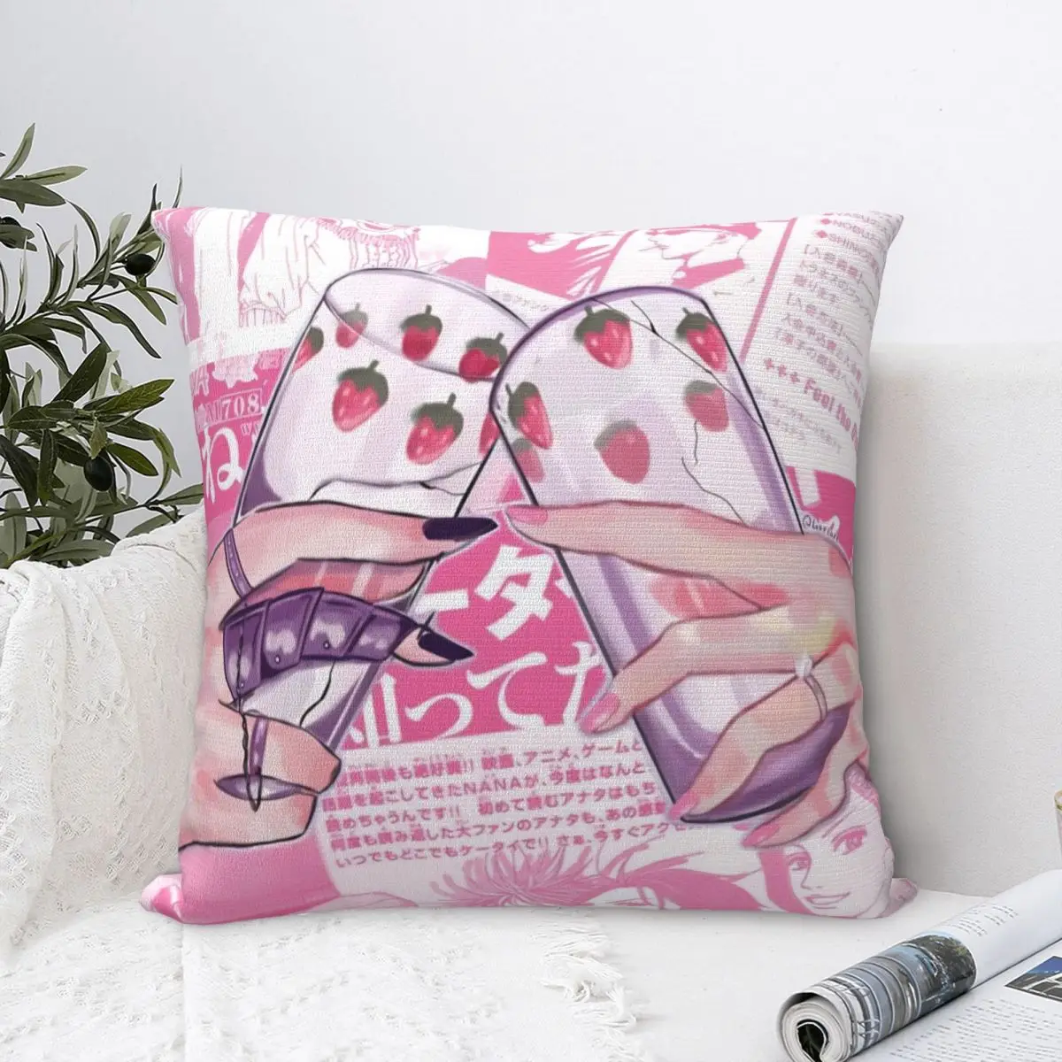 Nana Hachi Manga Pillowcase Polyester Cushion Cover Decoration Anime Pillow Case Cover Home Dropshipping 18'