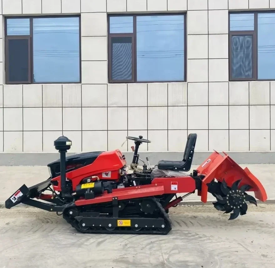 Multifunctional Miniature Tiller 35hp Diesel Powered Tiller Tractor Ripper Hot sales