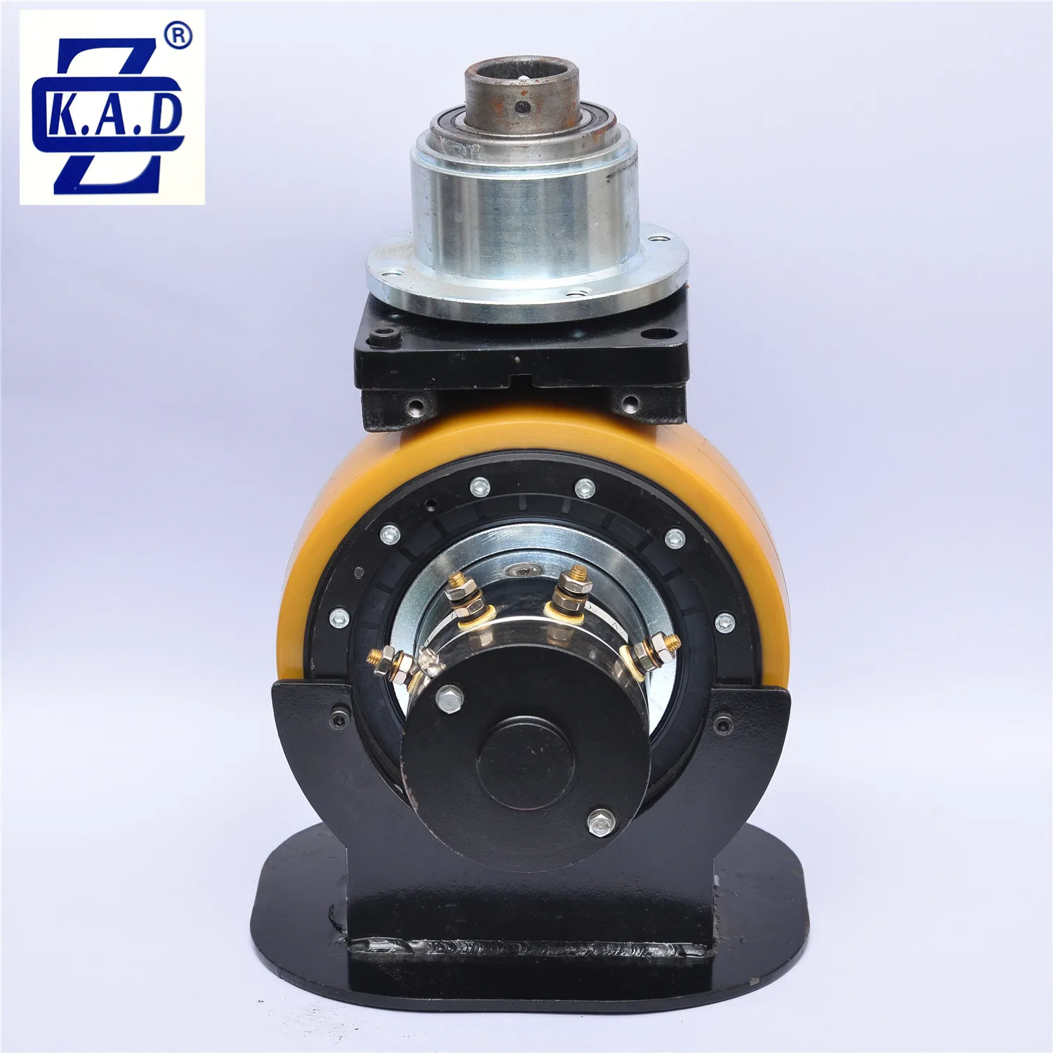 Caminhão de paletes elétrico 0,75KW DC 250*80mm Unidade de roda horizontal Conjunto de motor DC