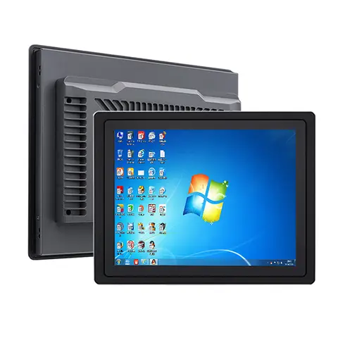 산업용 패널 PC 정전식 터치 코어 i7-6500U, 와이파이 기능이 있는 올인원 컴퓨터, RS232 COM, 10.4 인치, 15/17 인치, 4GB, 256GB, 19 인치, 21 인치
