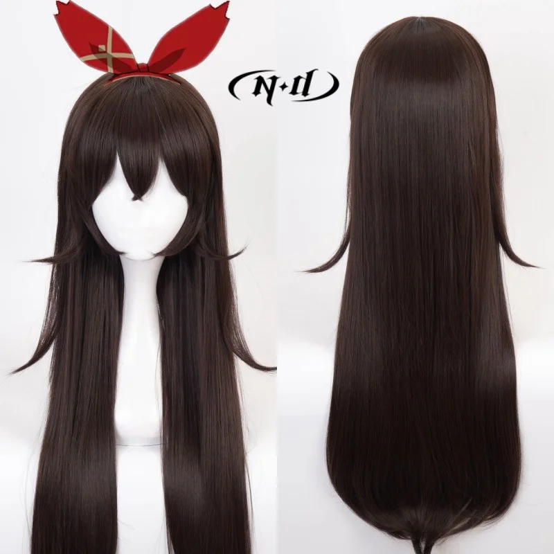 ND 앰버 코스프레 가발 겐신 임팩트 코스프레 헤어 가발 헤어피스 코믹콘 코스터 의상 테마 파티 내열성 합성