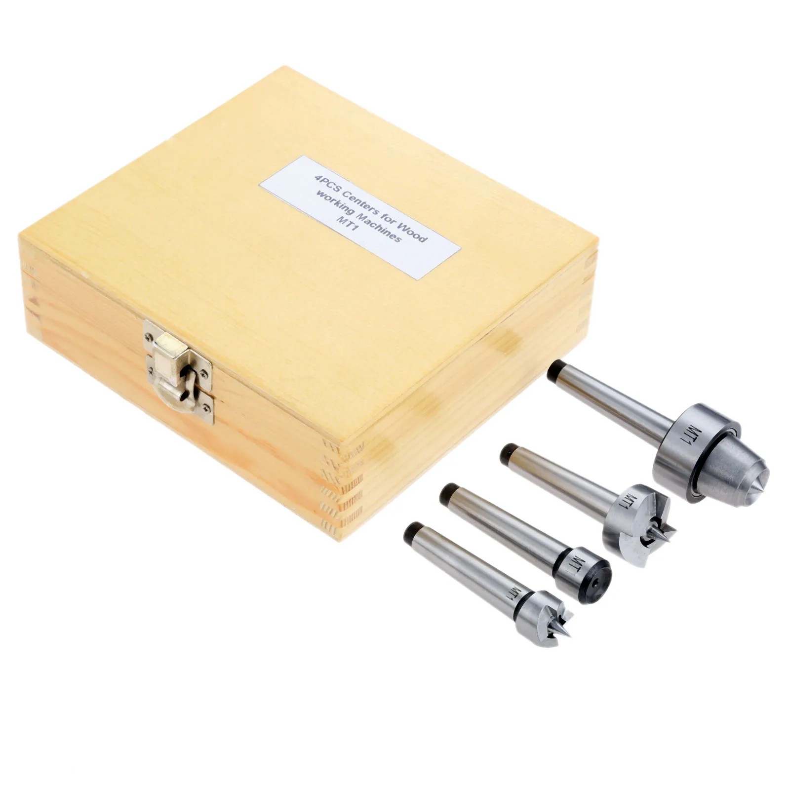 1Set MT1 Silver Wood Lathe Center Liver Center for Smooth Friction Free Turning 163x145x50mm Perfect for Wood Metalworking Lathe