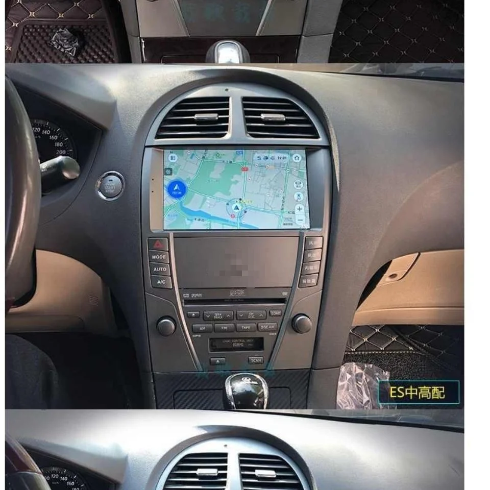 

12.8inch Android Vertical Screen Car Radio Carplay For Lexus ES350 ES ES240 ES300 2006-2012 Stereo GPS Multimedia Video Player