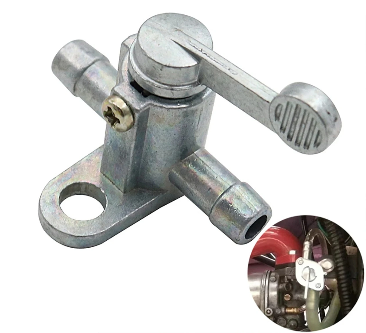 For Dirt Bike Lawn Mowers ATV Universal PW50 PW80 8mm 5/16'' Motorcycle Fuel Tank Fuel Tap Gas Petrol Valve Switch