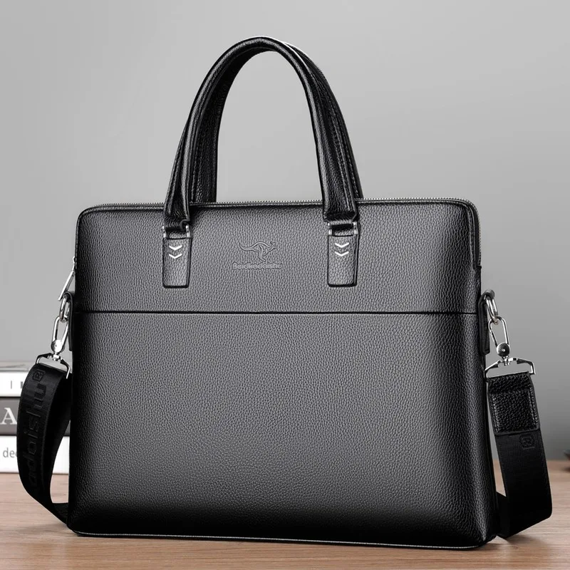 男性革ショルダーバッグビジネス男性の有名なブランドクロスボディメッセンジャーコンピュータバッグ男性弁護士高級ハンドバッグボルソやつ