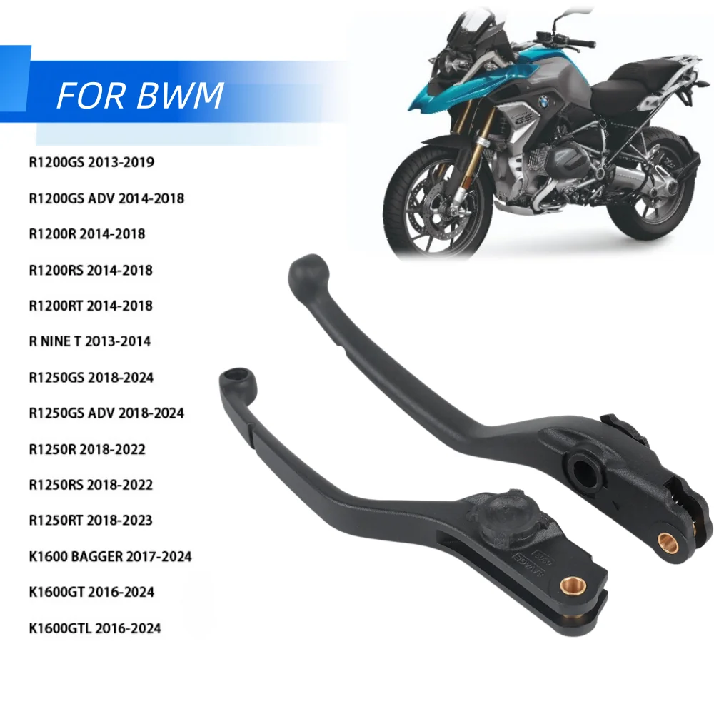 For BMW R1200GS R 1200 R1250GS 1250 RS/RT/R/GS K1600GT GTL R Nine T Motorcycle Front Control Handles Brake Lever Clutch Lever