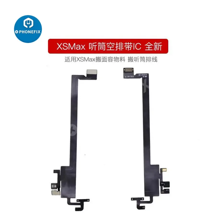 Earpiece Ear Speaker Assembly Flex Cable For iPhone X XS XR 11 12 Pro Max Earphone Proximity Light Sensor Flex Replacement Parts
