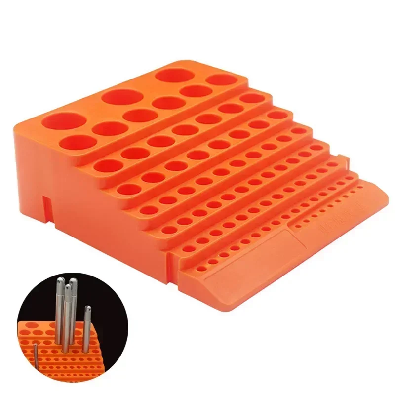 Organizer Holes 84 Tool Tool Bit Accessories Milling Cutter Box CNC Boxes Multifunctional Plastic Case Storage Drill Cutter