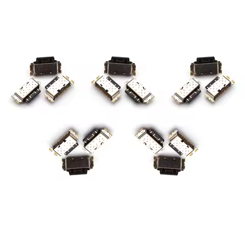 10-100Pcs Charging Port Dock Plug TYPE-C Charger Connector Socket Repair For Redmi 10C 13C 14C Note 11 12 13 11S 12R 13R 4G 5G