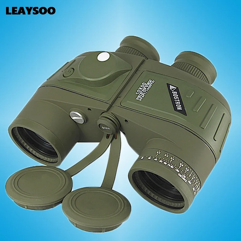 BOSTRON Professional 10x50 HD Binoculars Long Eye Relief Exit Pupil Waterproof Telescope FMC Optical for Outdoor Navigation