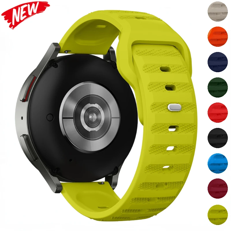 22mm 20mm Silicone Strap For Amazfit GTR 4/GTS 4 Breathable Wristband Samsung Galaxy Watch 5/4/3 Huawei Watch 4/3/GT3-2 Pro Band