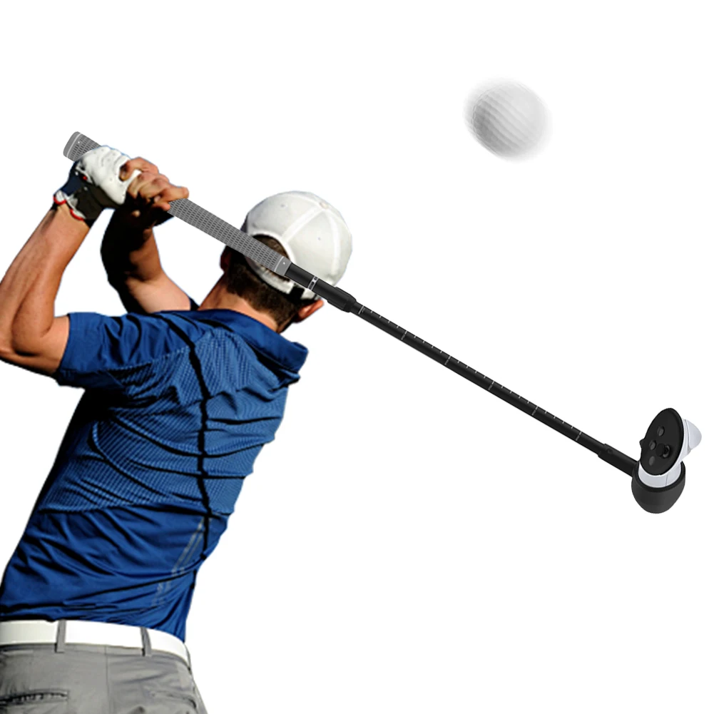 ملحقات وحدة تحكم نادي الجولف VR غير قابلة للانزلاق واقعية VR Golf Simulator مقبض لوحدة تحكم Meta Quest 3S/Quest 3/Quest 2