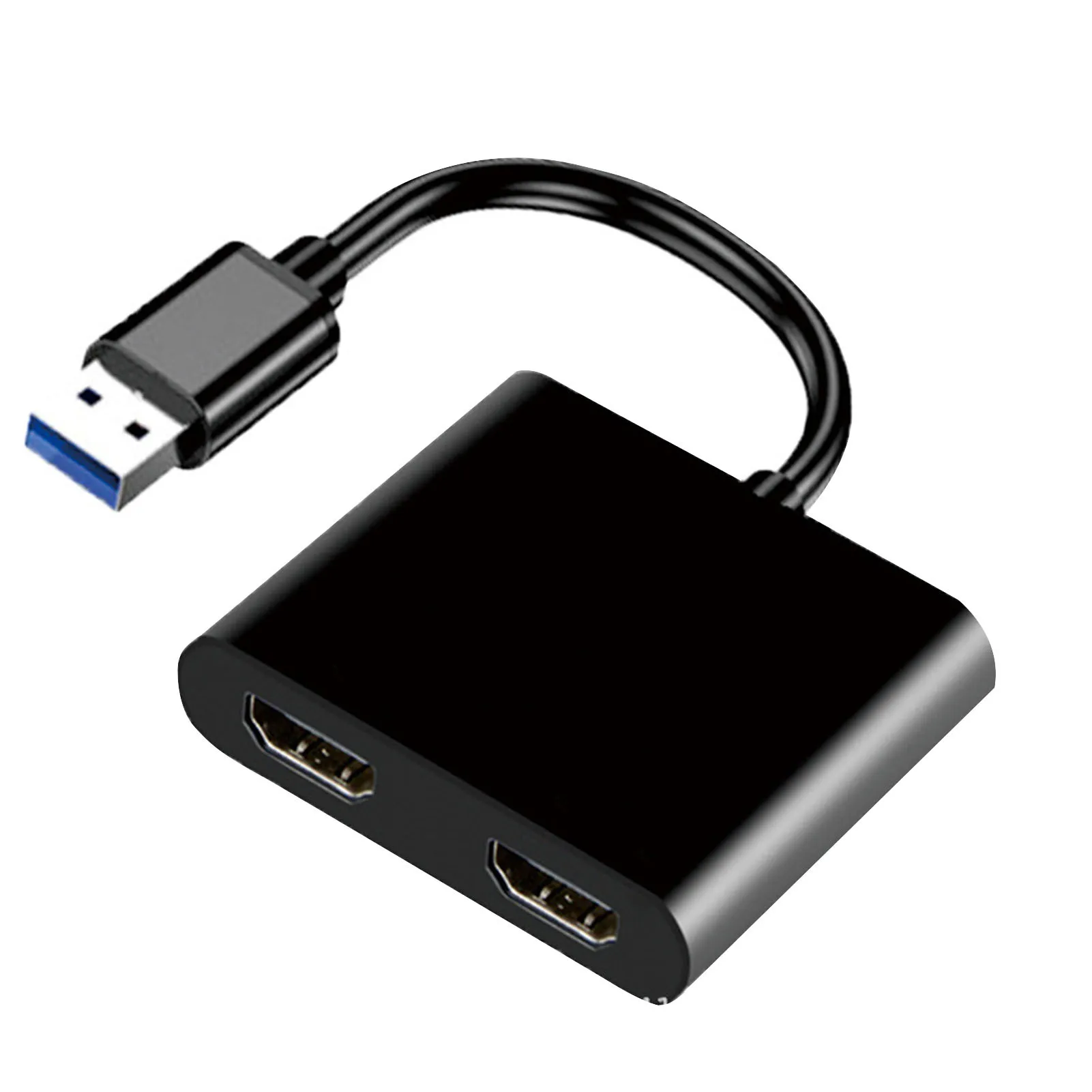 

USB 3.0 To Dual HDMI-compatible Adapter Easy to Use Wide Compatibility for Most Operating Systems