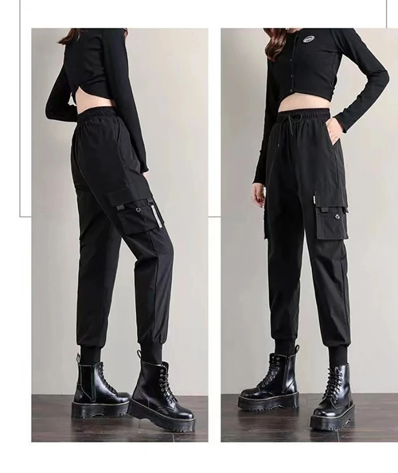 Overalls casual pants sweatpants autumn and winter burst pants male students self-cultivation trend