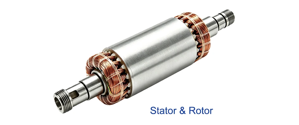 G-Penny 2,2 kW Metallbearbeitungsspindel-Set, wassergekühlt, ER20, 800 Hz, Pol = 4, D = 80 mm, Frequenzantrieb für Metall, Eisen, Edelstahl – Detail 7