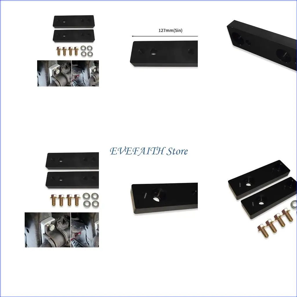 

124B Relocation for Tacoma 2WD 4WD 2005-2020 2in-4in Lifts Metal Car Accessories