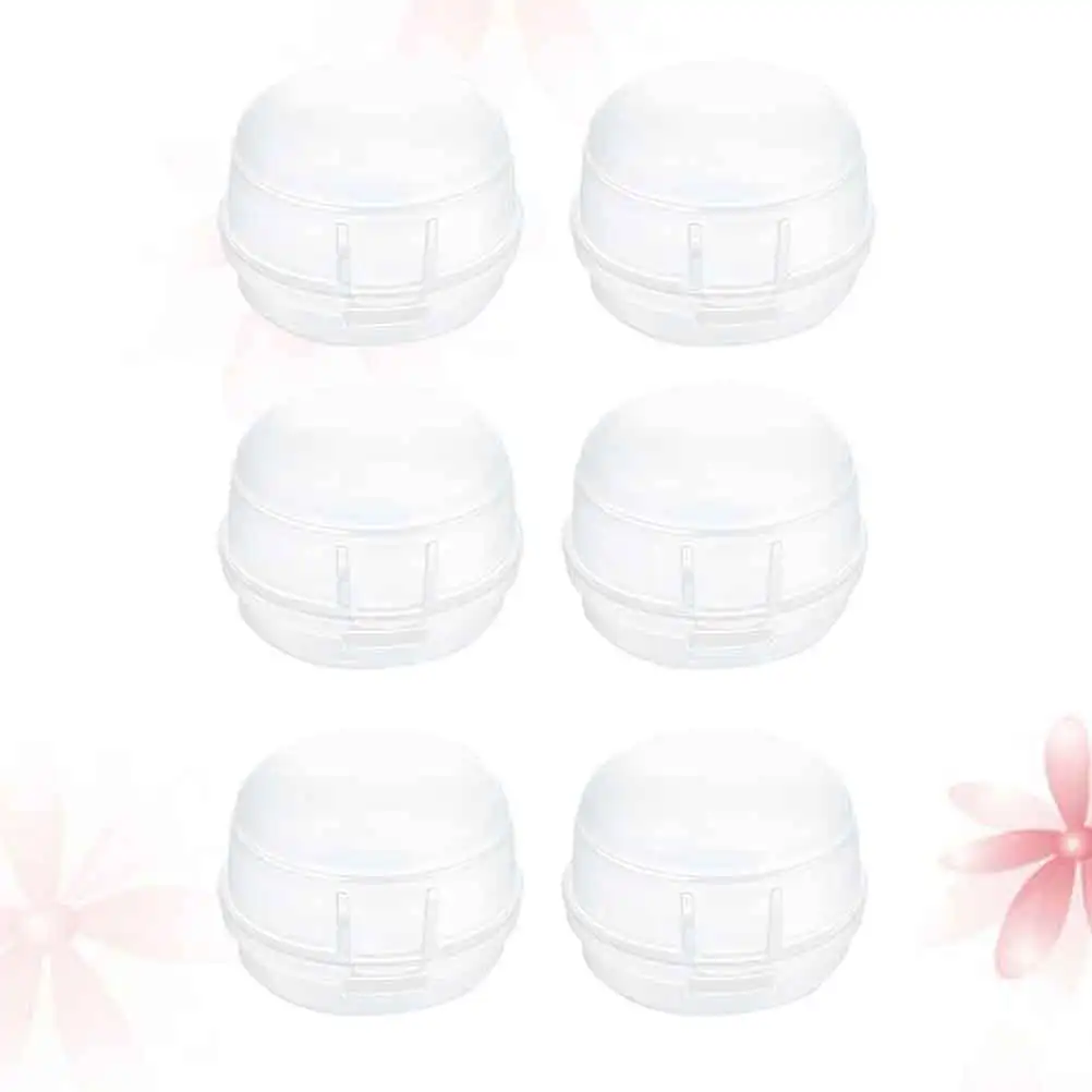 

6 шт. защитная крышка для ручек газовой плиты, прозрачная, сильная, многоразовая защита от детей, предотвращает случайные ожогов, утечки газа