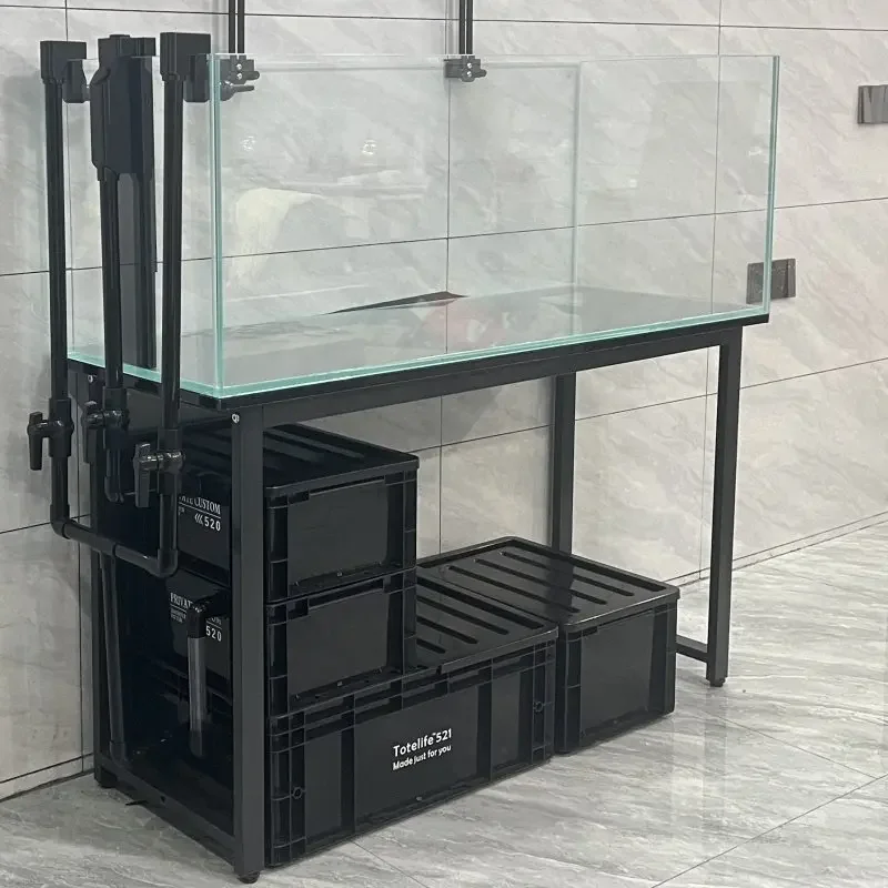 Stream tank Large fish tank No punching, change to large flow siphon Stream tank Bottom filter Drip box Turnover box
