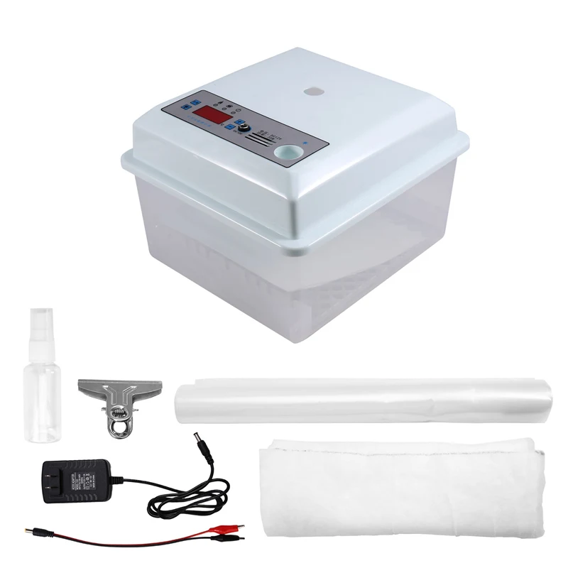 

20 шт., набор инкубаторов для яиц, полуавтоматический бытовой брудер, инкубатор для курицы, гуся, утки, птиц, яиц, вилка стандарта США-A33R