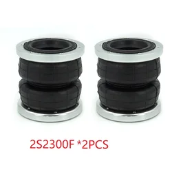 2PCS Air Bags Air Suspension Kit Bag Pneumatic Bag Shock Absorber With Open Flange 2S2300F