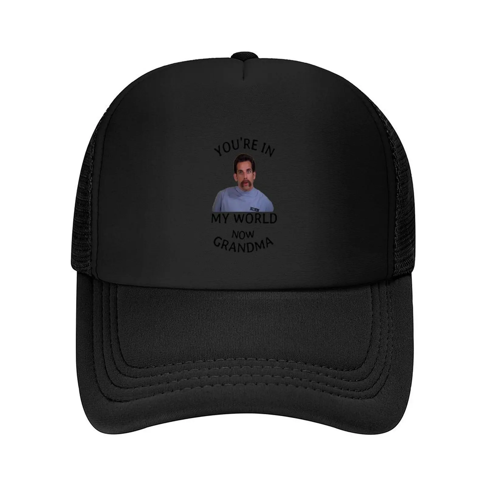 

You're in my world now Grandma Baseball Cap Vintage golf hat genuine Sunscreen New In Hat Hats Man Women's