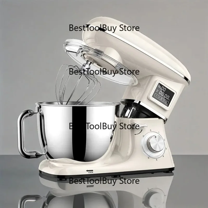 Factory direct salesHot Selling Kitchen Household Appliances Aid Electric Egg Beater Lcd Display Dough Cake Food Stand Mix