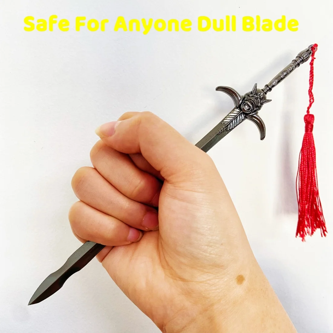 Épée Katana en métal diable May Cry Yamato, 8.5 pouces, couteau de samouraï Ninja Original, sabre Katana japonais, accessoires de Cosplay, jouet accessoire