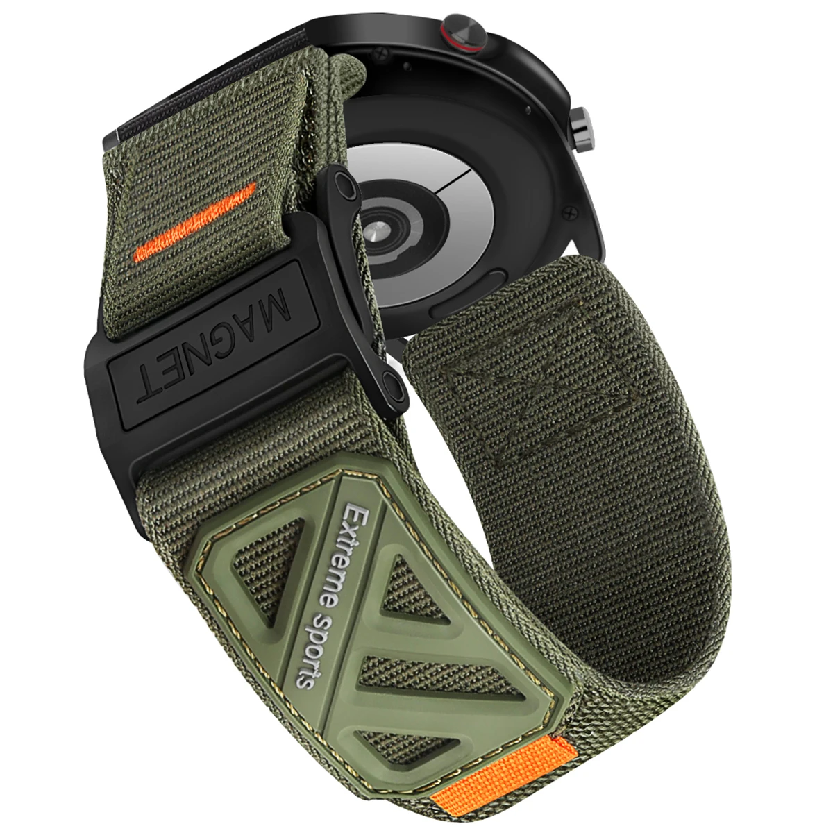 Neues Nylonarmband mit Magnetverschluss, 20 mm und 22 mm, universelles Ersatzarmband für verschiedene Modelle, für Herren, Outdoor-Armbänder, Zubehör. – Detail 18
