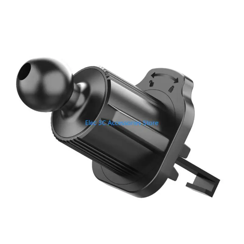 Y51A Mobile Bracket Clip Cellphone Holder Mount Air Vent Clip Grip with 0.67in Diameter Joint Ball Universal Extension Clip