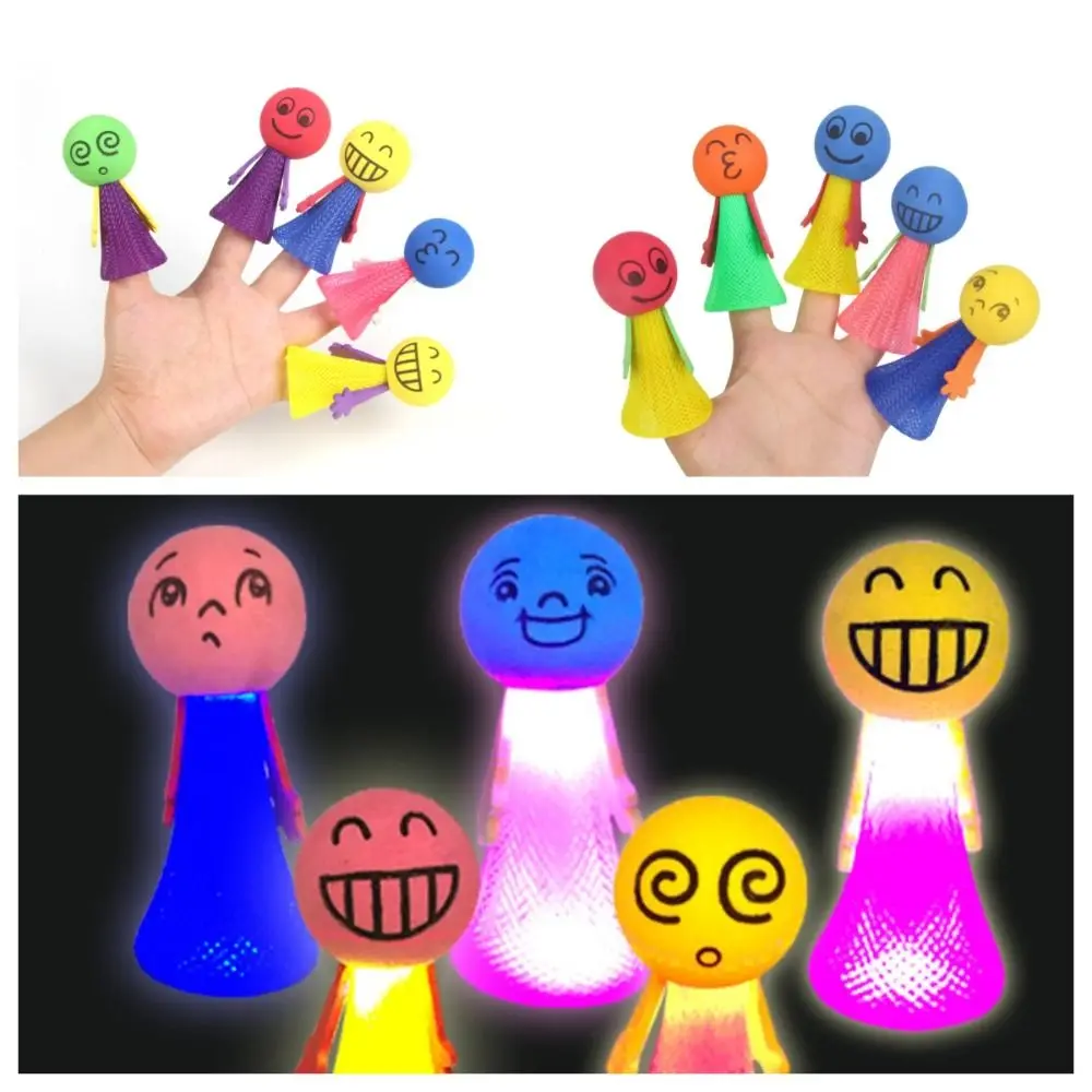 Soft Bounce Small People Toy Stretch Squeezing Cute Fun Bouncing Doll Games Random colors Random expressions