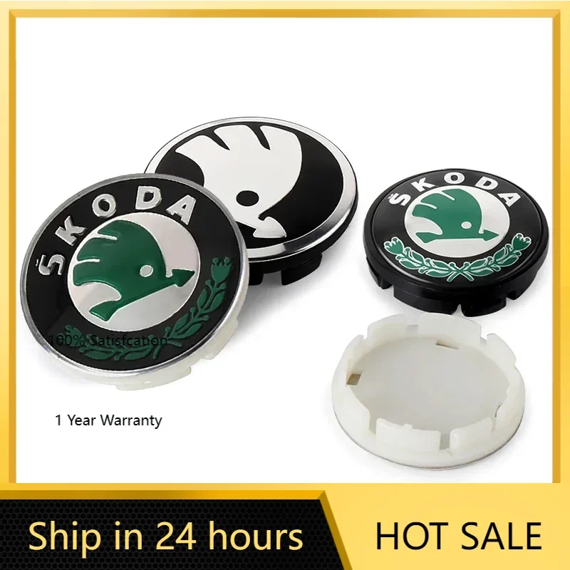 

Автомобильная наклейка 2025 Hot 4X 56/60/65 мм, центральная крышка ступицы колеса автомобиля, центральная крышка обода, ступица, пылезащитная крышка, эмблема для Skoda Octavia Fabia Kami