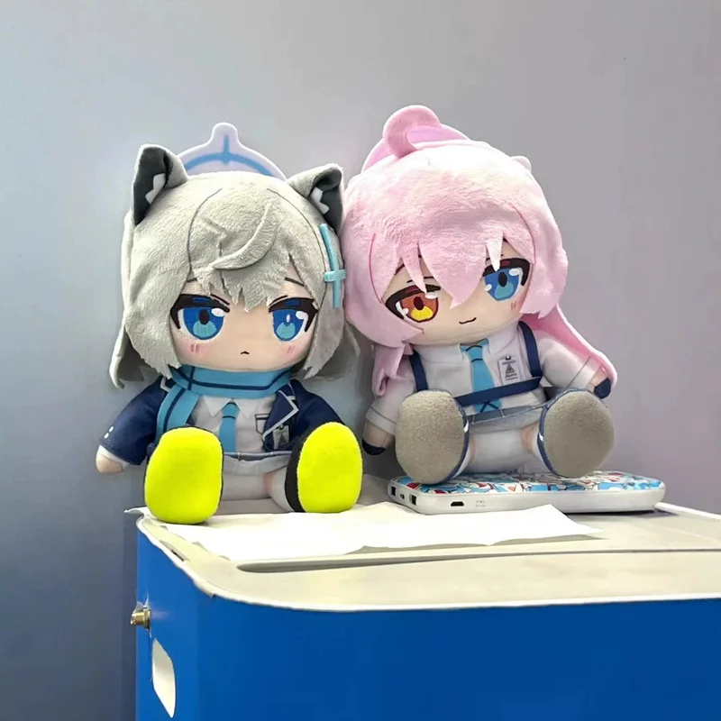 

Blue Archive Hayase Yuuka 20cm Plush Doll Cute Soft Cotton Anime Plush Toy Room Decoration Gift For Anime Fans