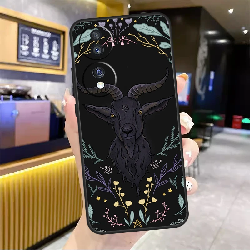 Mysterious Witch Cover For Honor Magic 4 Lite Magic 5 Pro X6a X7a X8 X9a Honor 8X 9X 10 50 70 90 Lite Case