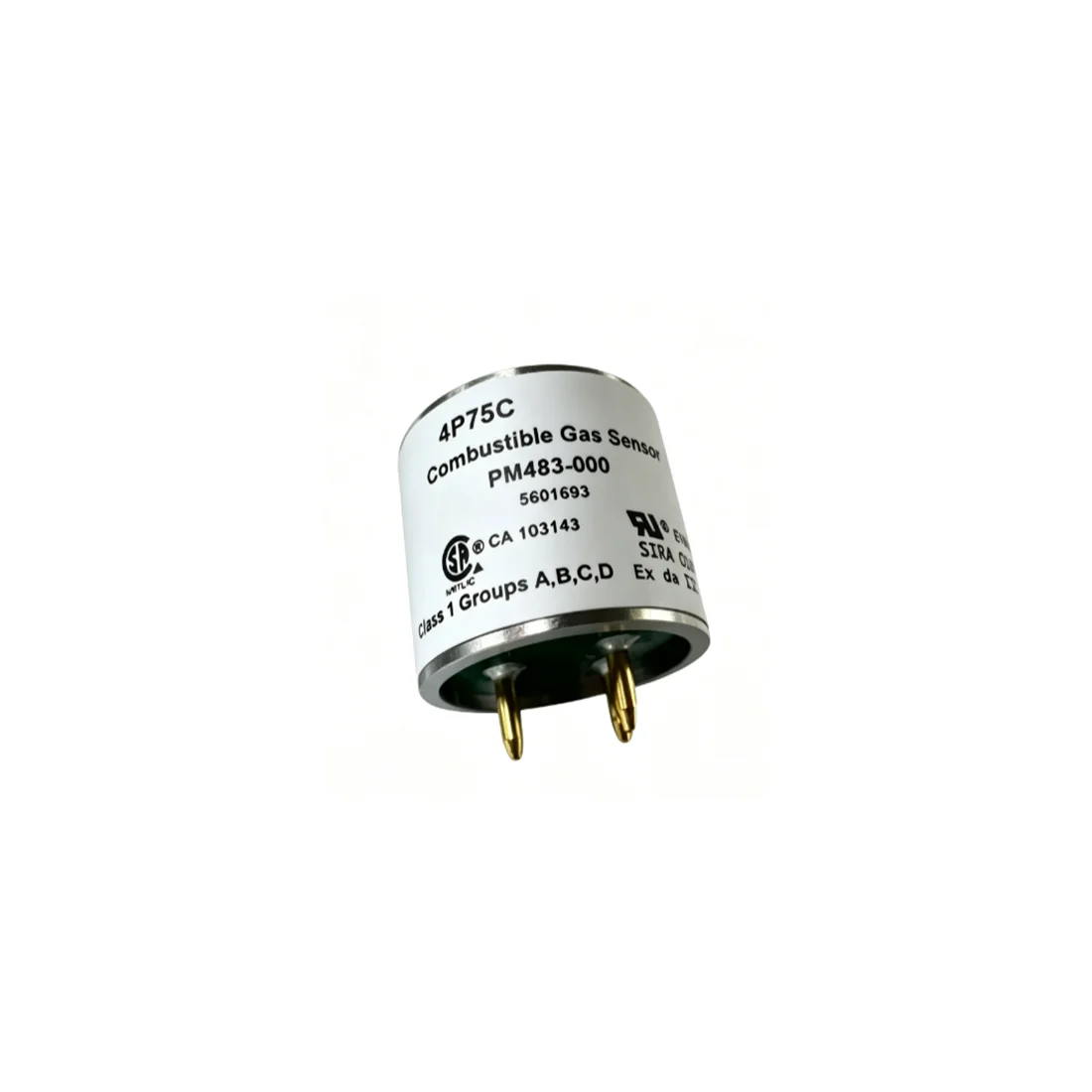 4P75C 4P-75C Combustible Gas Detection Sensor Industrial Gas Transmitter Gas Leak Detector Sensor Replacement Component
