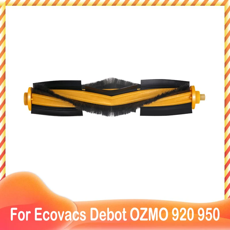 Replacement Main Roller Brush Part for Ecovacs Debot OZMO 920 950 Robot Vacuum Cleaner Spare Accessories