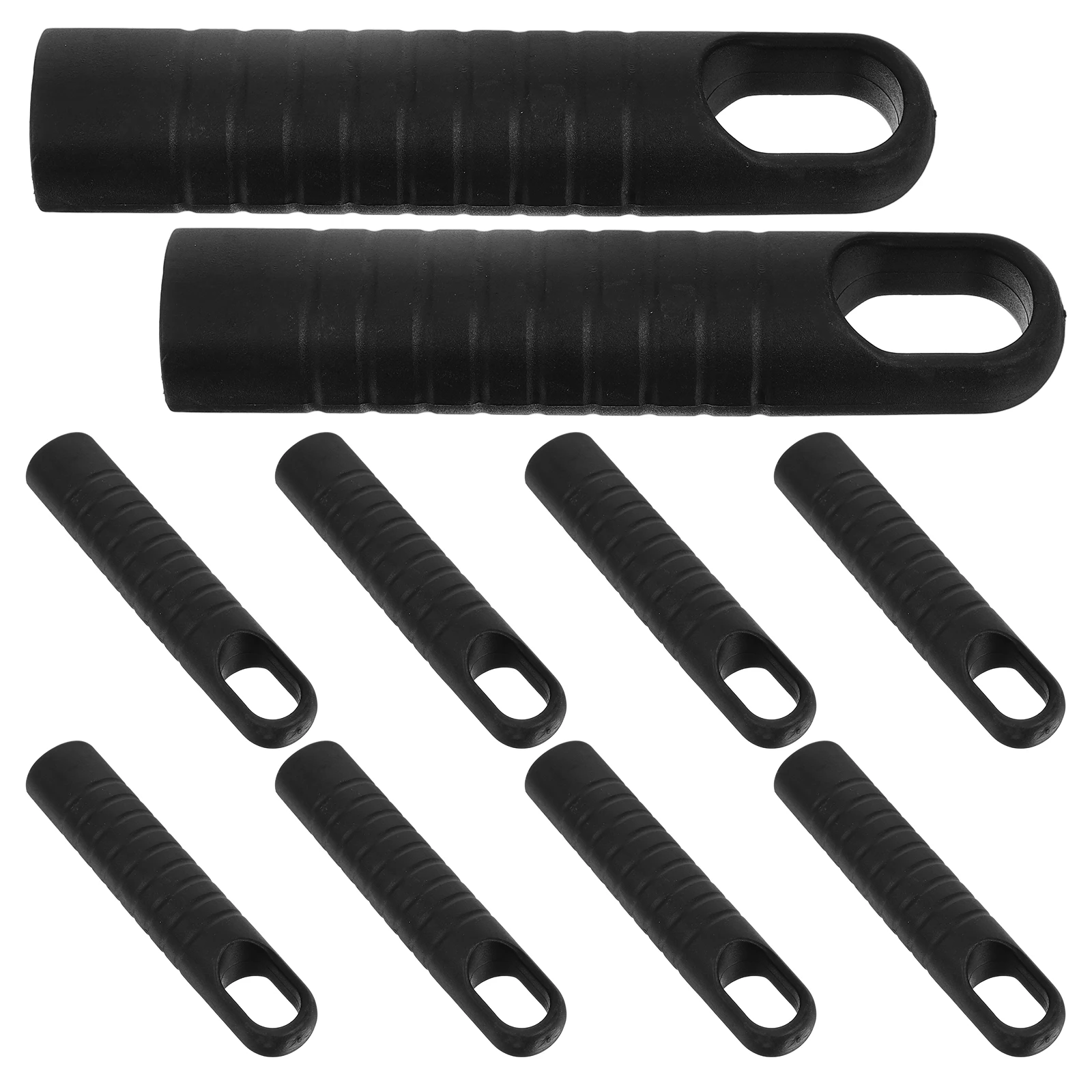 

10pcs Plastic Handle Accessories Dustpan Replacement Broom Handles Mop Rod End Sleeve Sweeper Cap Broom Tube Tail