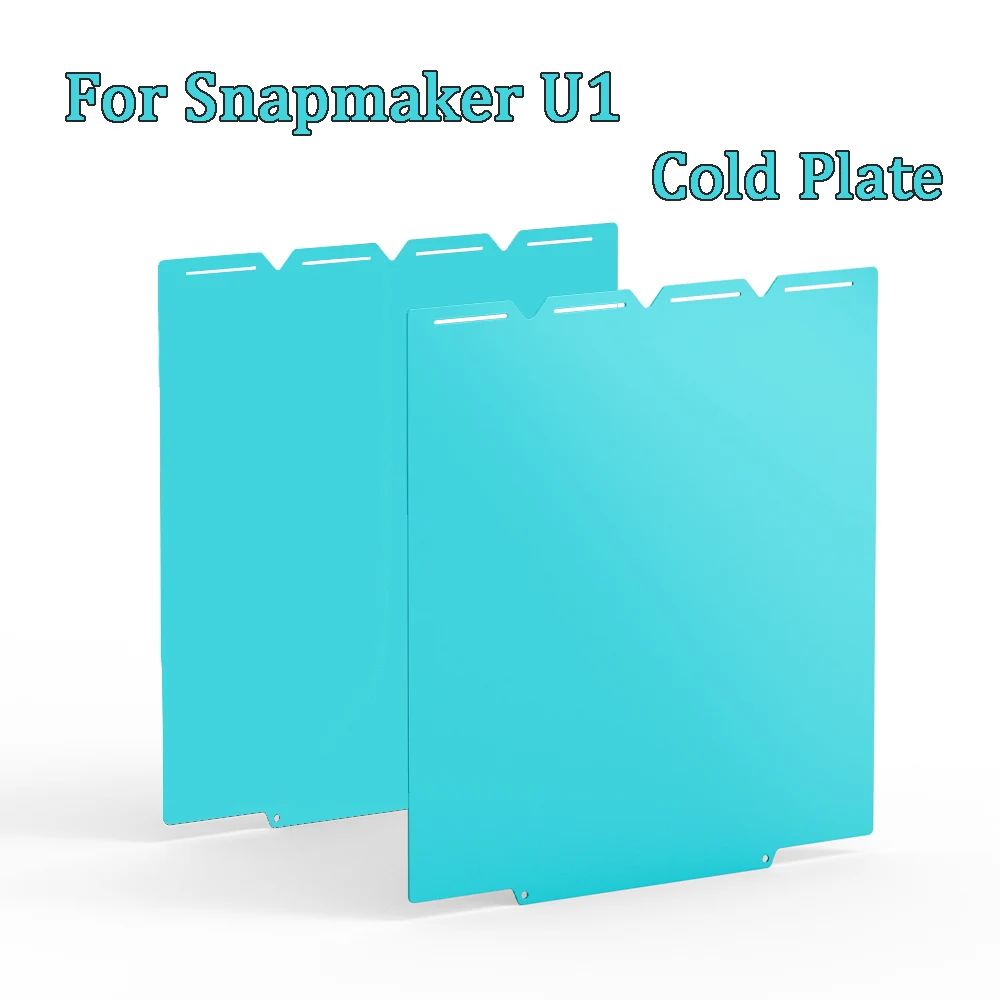 

For Snapmaker U1 Build Plate PLA PETG 270*270mm Cold Plate Unmatched First Layer Adhesion U1 Color 3d Printer Accessories